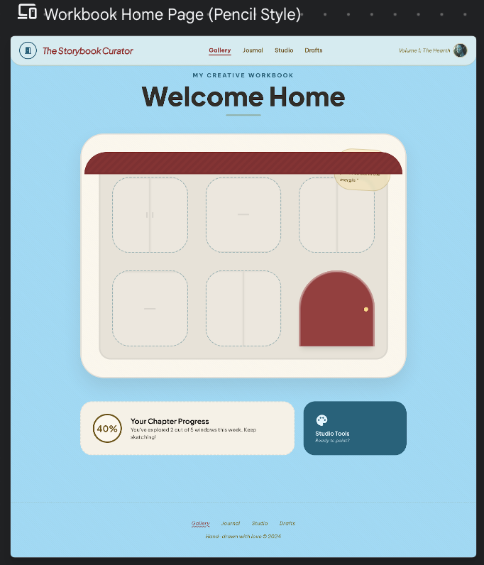 The effect of this picture is very similar to the feeling of the home page of the workbook I want. I want these simple windows.