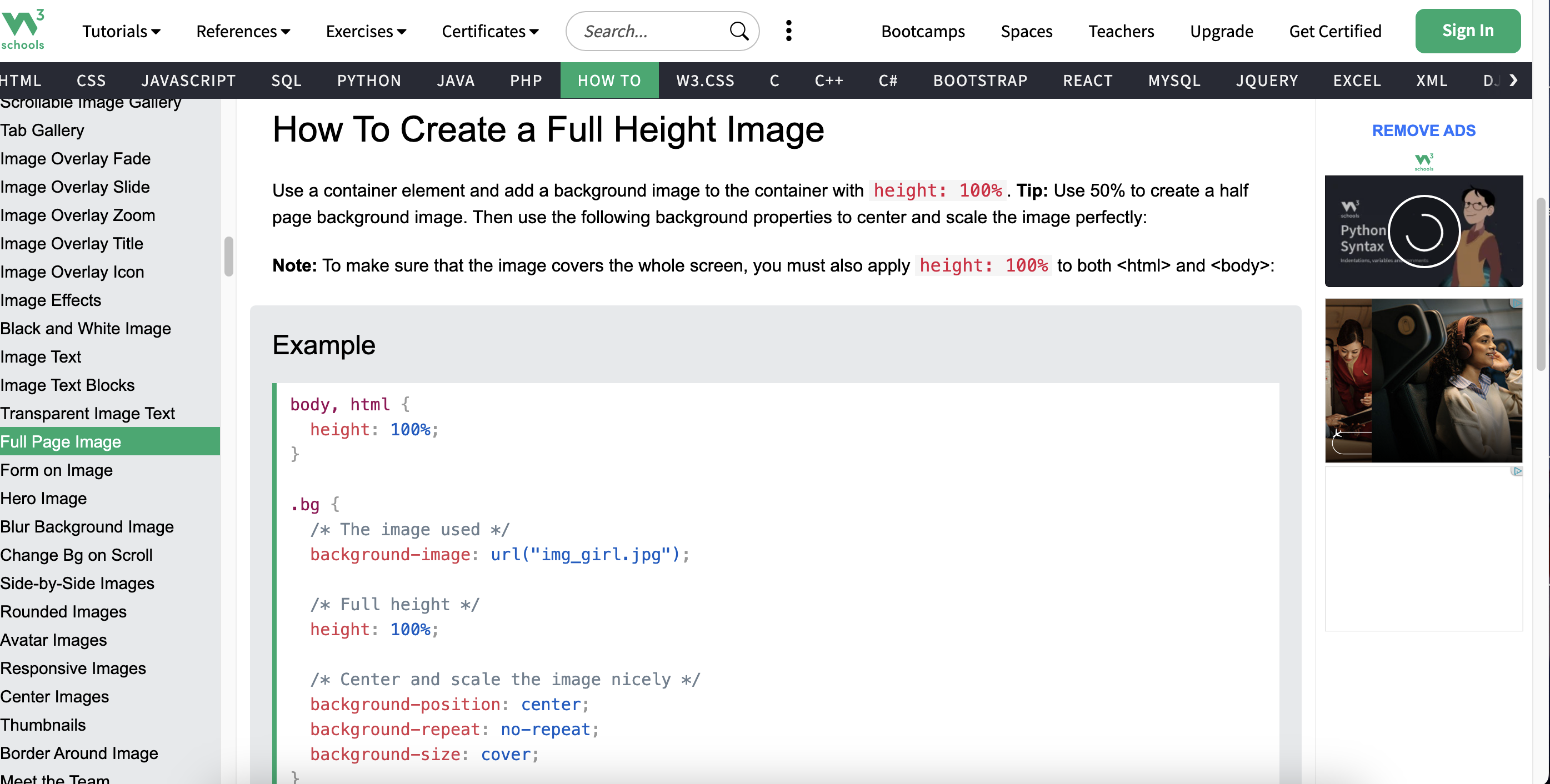  Screenshot of web page reading history