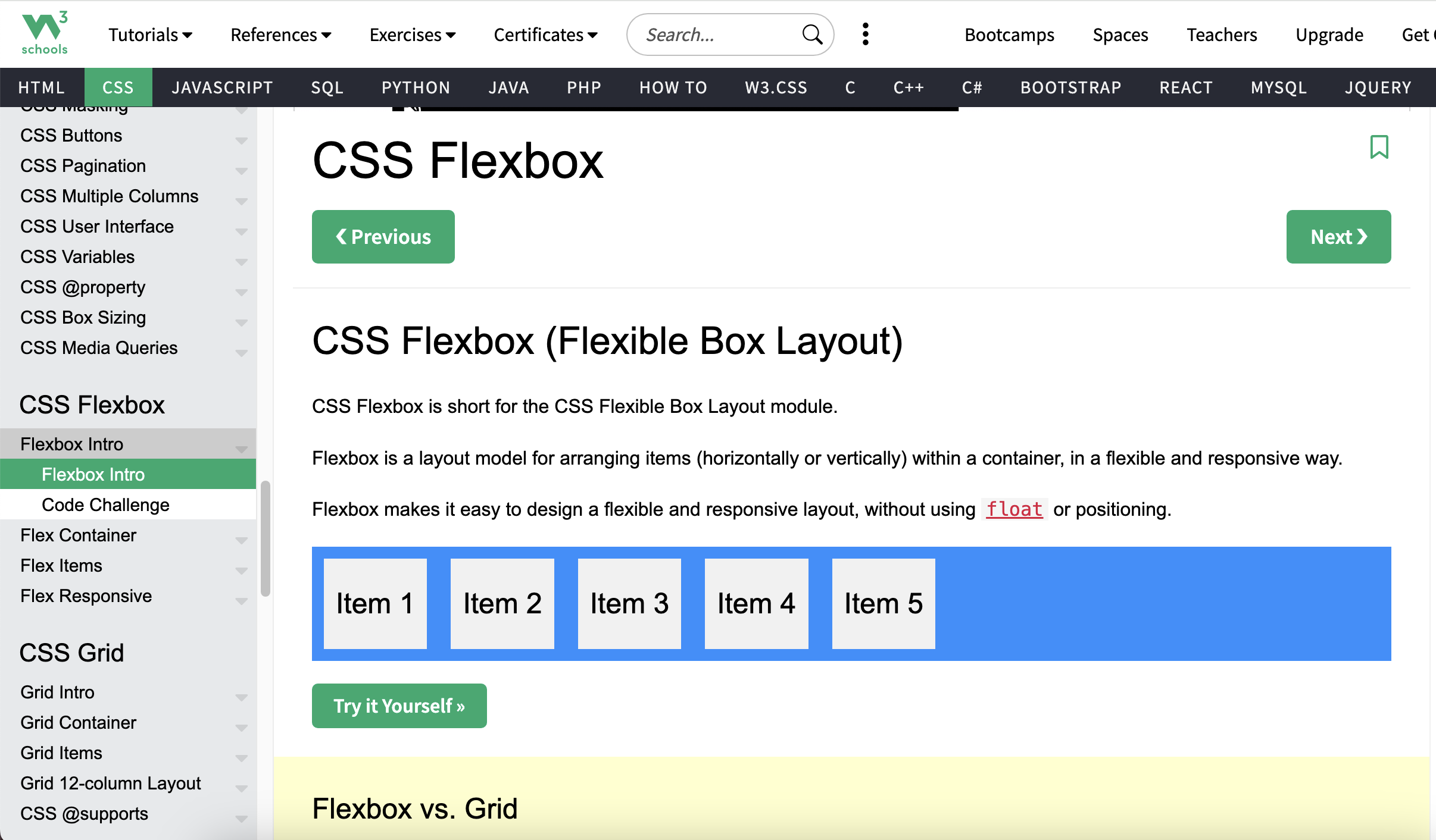  Screenshot of web page reading history